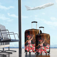 Sega Traditional Dance Luggage Cover Paisley Mix African Pattern