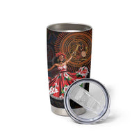 Sega Traditional Dance Tumbler Cup Paisley Mix African Pattern - Wonder Print Shop