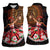 Sega Traditional Dance Women Sleeveless Polo Shirt Paisley Mix African Pattern - Wonder Print Shop