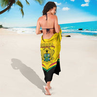 Ghana Independence Day Sarong Coat Of Arms With Kente Pattern - Wonder Print Shop