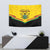 Ghana Independence Day Tapestry Coat Of Arms With Kente Pattern - Wonder Print Shop