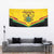 Ghana Independence Day Tapestry Coat Of Arms With Kente Pattern - Wonder Print Shop
