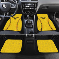Custom Ghana Football Car Mats Go Black Stars