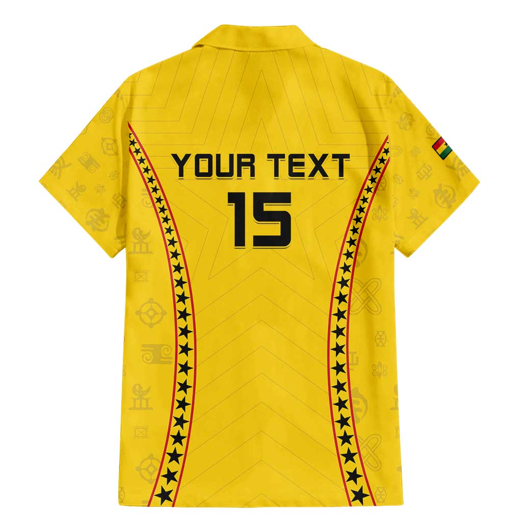 Custom Ghana Football Family Matching Mermaid Dress and Hawaiian Shirt Go Black Stars