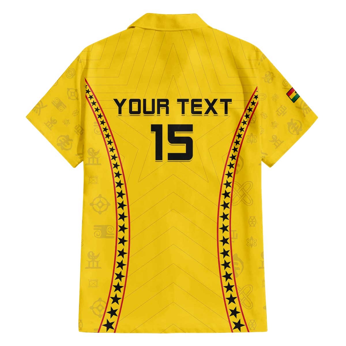 Custom Ghana Football Family Matching Off The Shoulder Long Sleeve Dress and Hawaiian Shirt Go Black Stars