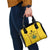 Custom Ghana Football Shoulder Handbag Go Black Stars - Wonder Print Shop