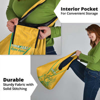 Custom South Africa Soccer Grocery Bag Go Bafana Bafana