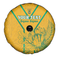 Custom South Africa Soccer Spare Tire Cover Go Bafana Bafana