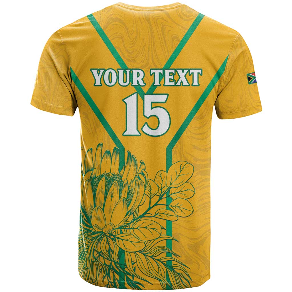 Custom South Africa Soccer T Shirt Go Bafana Bafana