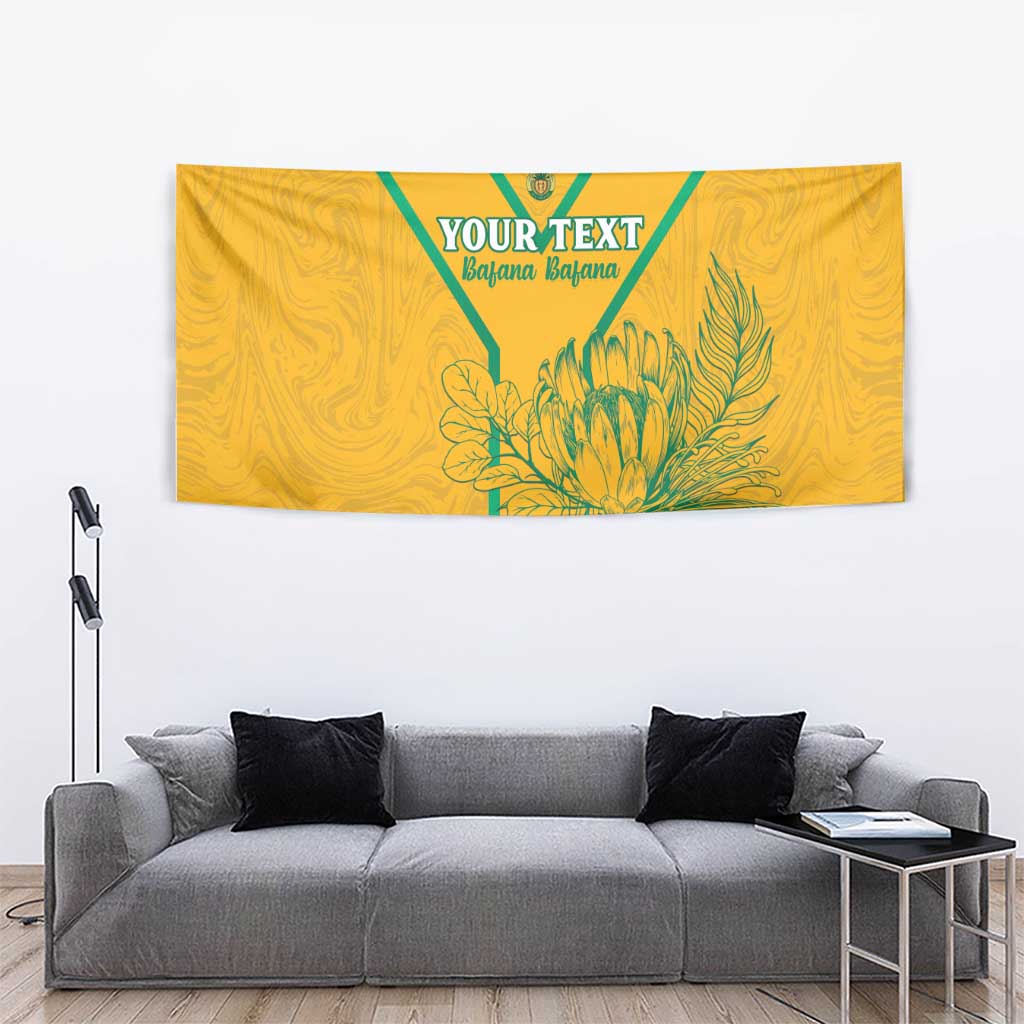 Custom South Africa Soccer Tapestry Go Bafana Bafana