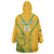 Custom South Africa Soccer Wearable Blanket Hoodie Go Bafana Bafana