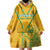 Custom South Africa Soccer Wearable Blanket Hoodie Go Bafana Bafana