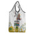 Happy South Africa Freedom Day Grocery Bag Nelson Mandela With Protea