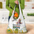 Happy South Africa Freedom Day Grocery Bag Nelson Mandela With Protea