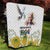 Happy South Africa Freedom Day Quilt Nelson Mandela With Protea