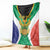 Personalised South Africa Blanket Coat Of Arms Flag Style