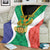 Personalised South Africa Blanket Coat Of Arms Flag Style