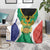 Personalised South Africa Blanket Coat Of Arms Flag Style