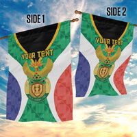 Personalised South Africa Garden Flag Coat Of Arms Flag Style