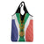 Personalised South Africa Grocery Bag Coat Of Arms Flag Style