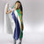 Personalised South Africa Hooded Blanket Coat Of Arms Flag Style