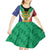 Personalised South Africa Kid Short Sleeve Dress Coat Of Arms Flag Style
