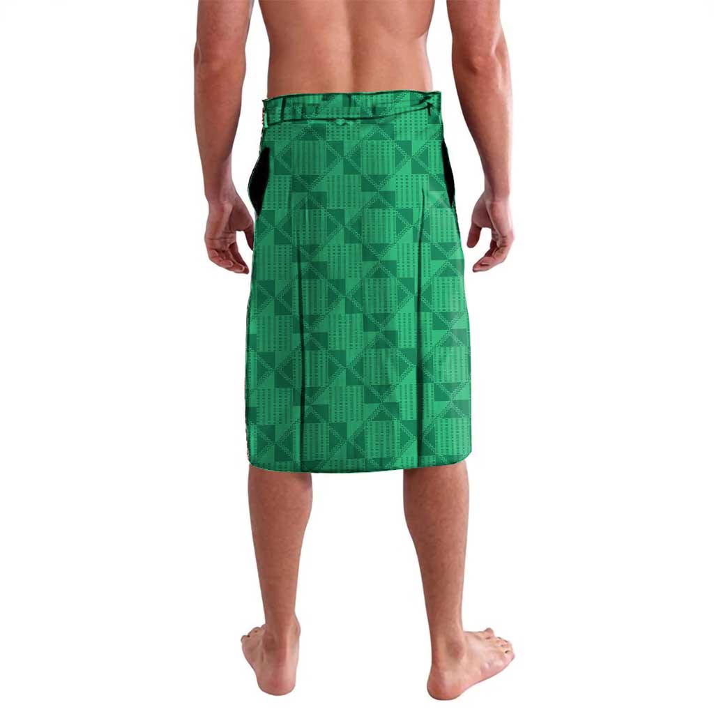 Personalised South Africa Lavalava Coat Of Arms Flag Style