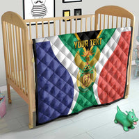 Personalised South Africa Quilt Coat Of Arms Flag Style