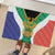Personalised South Africa Rubber Doormat Coat Of Arms Flag Style