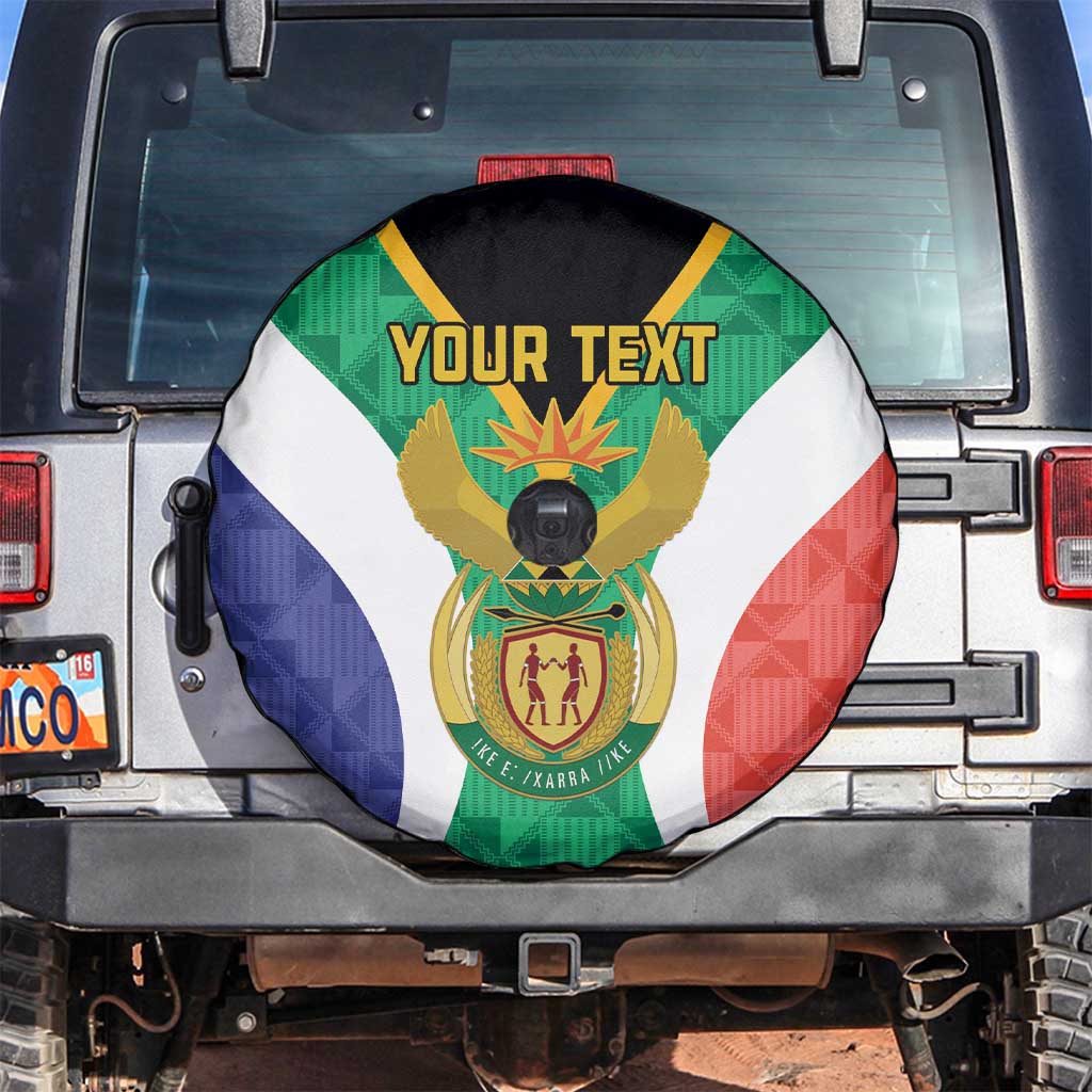 Personalised South Africa Spare Tire Cover Coat Of Arms Flag Style