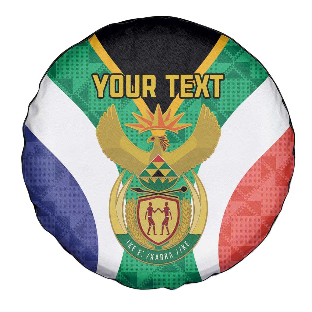 Personalised South Africa Spare Tire Cover Coat Of Arms Flag Style