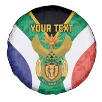 Personalised South Africa Spare Tire Cover Coat Of Arms Flag Style