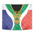Personalised South Africa Tapestry Coat Of Arms Flag Style