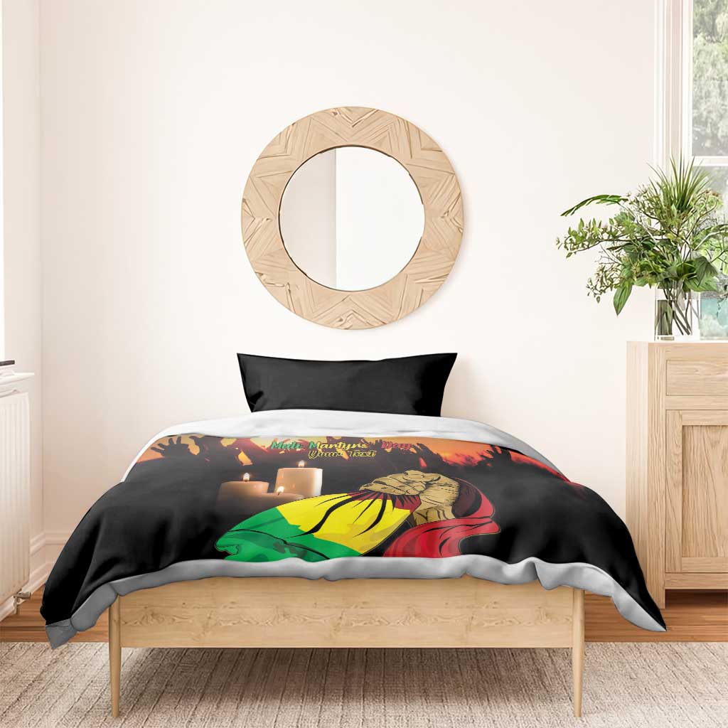 Personalised Mali Martyrs Day Bedding Set 26 March