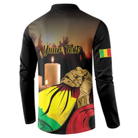 Personalised Mali Martyrs Day Button Sweatshirt 26 March