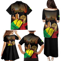 Personalised Mali Martyrs Day Family Matching Puletasi and Hawaiian Shirt 26 March