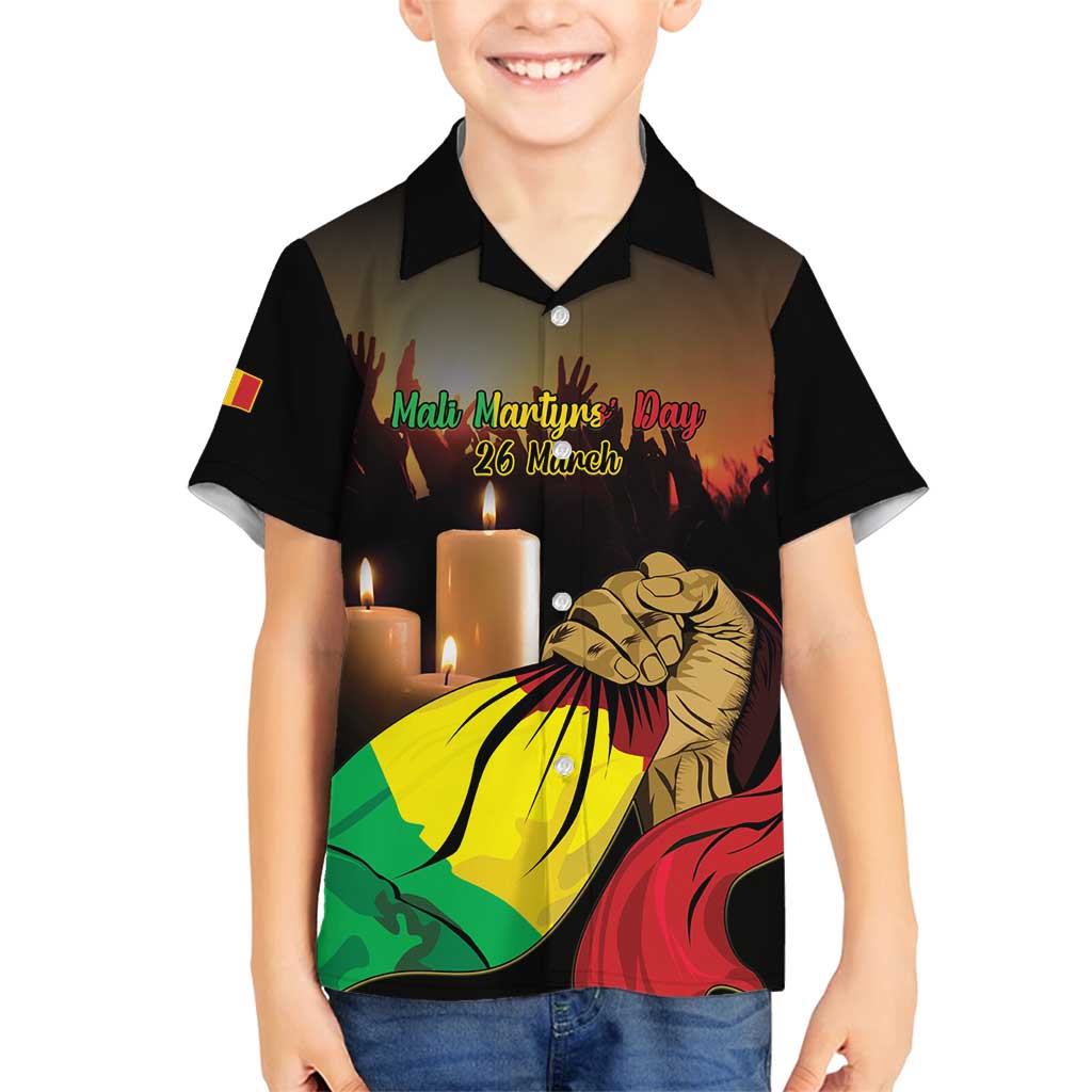Personalised Mali Martyrs Day Family Matching Puletasi and Hawaiian Shirt 26 March