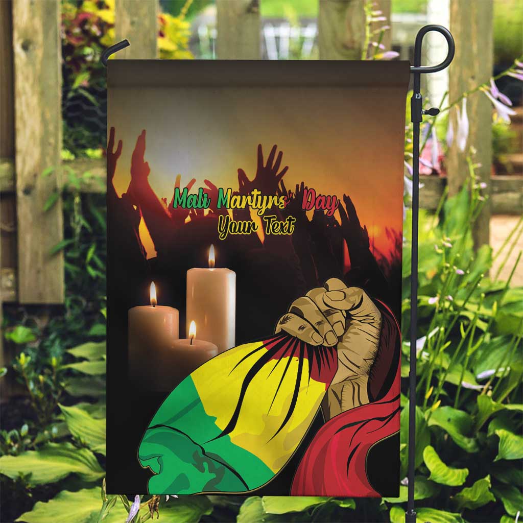 Personalised Mali Martyrs Day Garden Flag 26 March