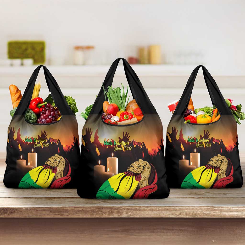 Personalised Mali Martyrs Day Grocery Bag 26 March