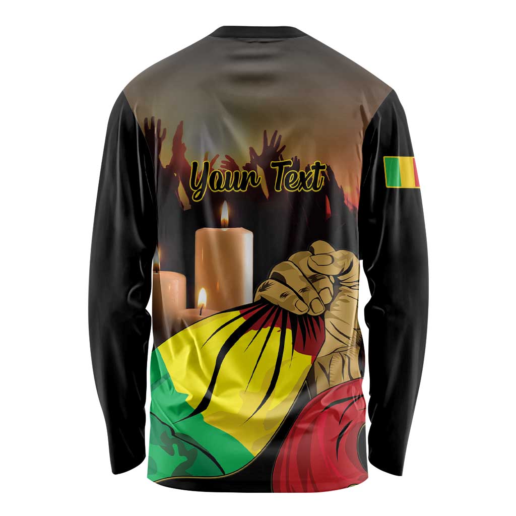 Personalised Mali Martyrs Day Long Sleeve Shirt 26 March