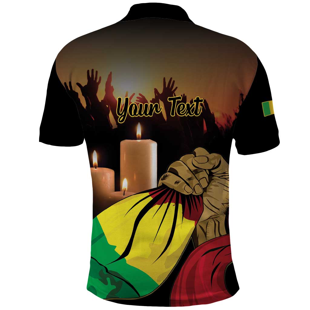 Personalised Mali Martyrs Day Polo Shirt 26 March