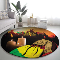 Personalised Mali Martyrs Day Round Carpet 26 March