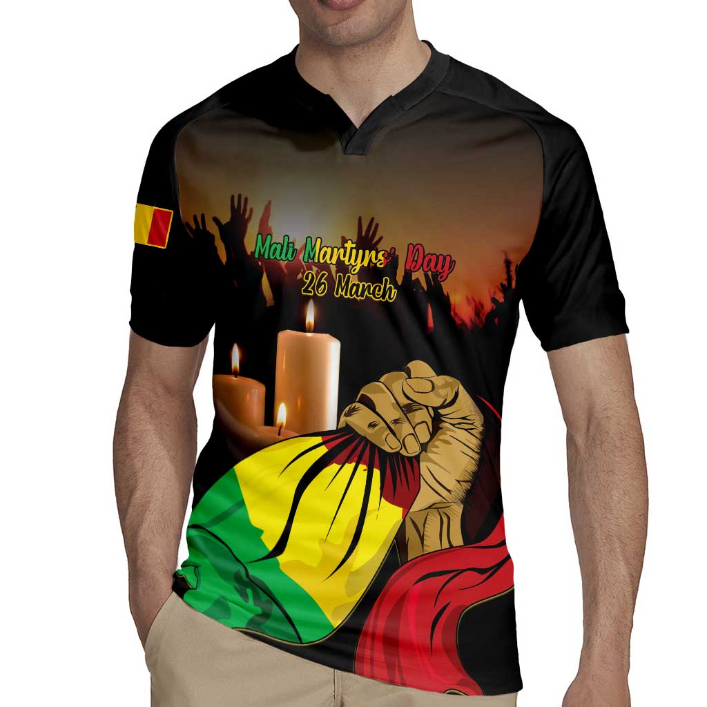 Personalised Mali Martyrs Day Rugby Jersey 26 March