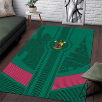 Cameroon Football Area Rug Waka Waka - This Time For Africa