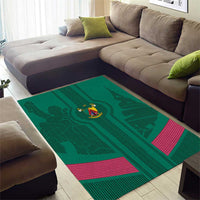 Cameroon Football Area Rug Waka Waka - This Time For Africa