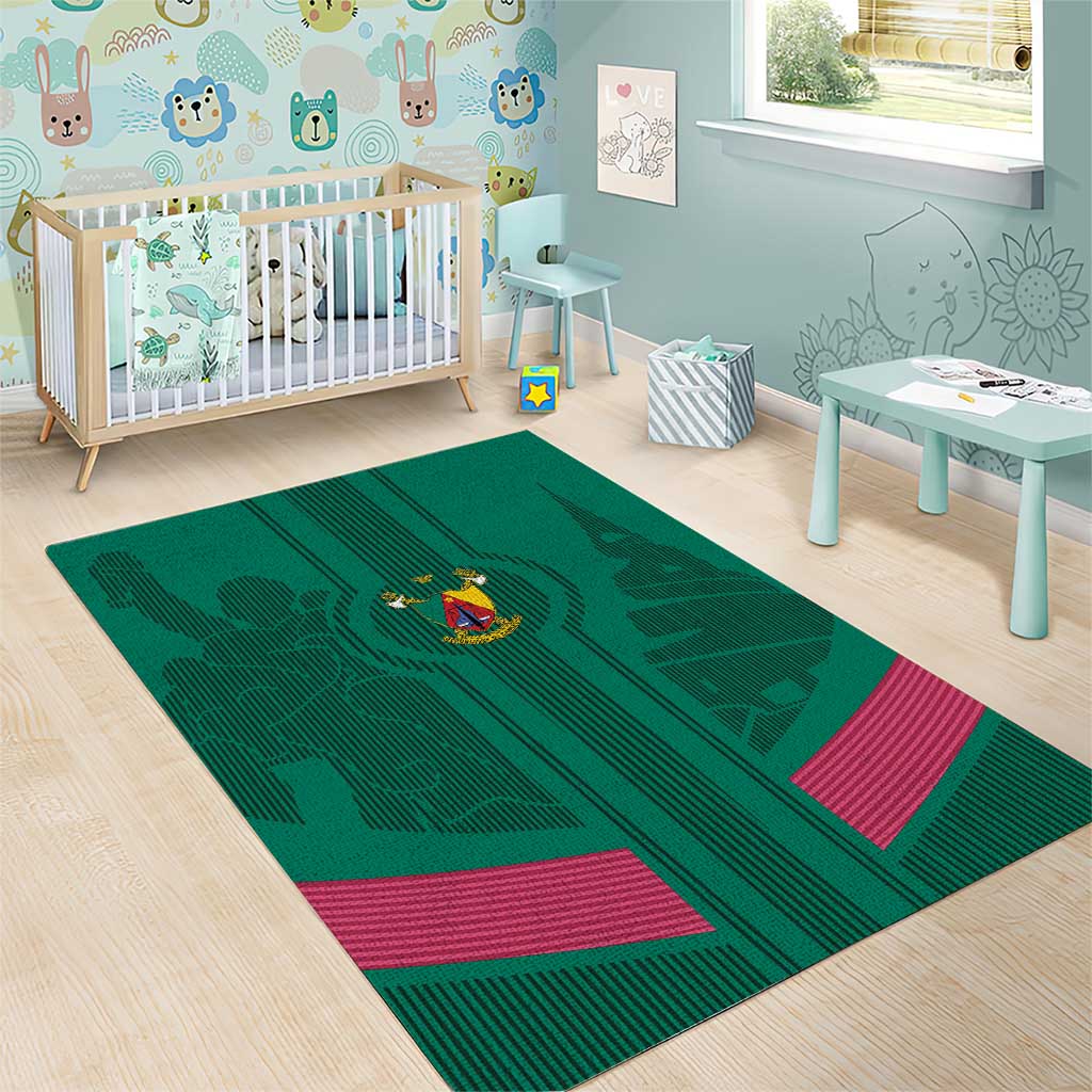 Cameroon Football Area Rug Waka Waka - This Time For Africa