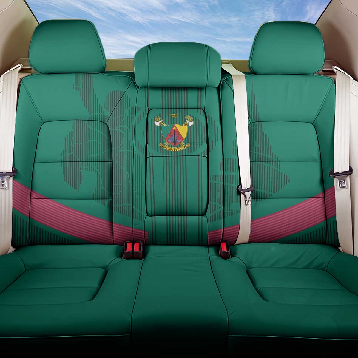 Cameroon Football Back Car Seat Cover Waka Waka - This Time For Africa