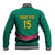 Custom Cameroon Football Baseball Jacket Waka Waka - This Time For Africa