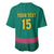 Custom Cameroon Football Baseball Jersey Waka Waka - This Time For Africa