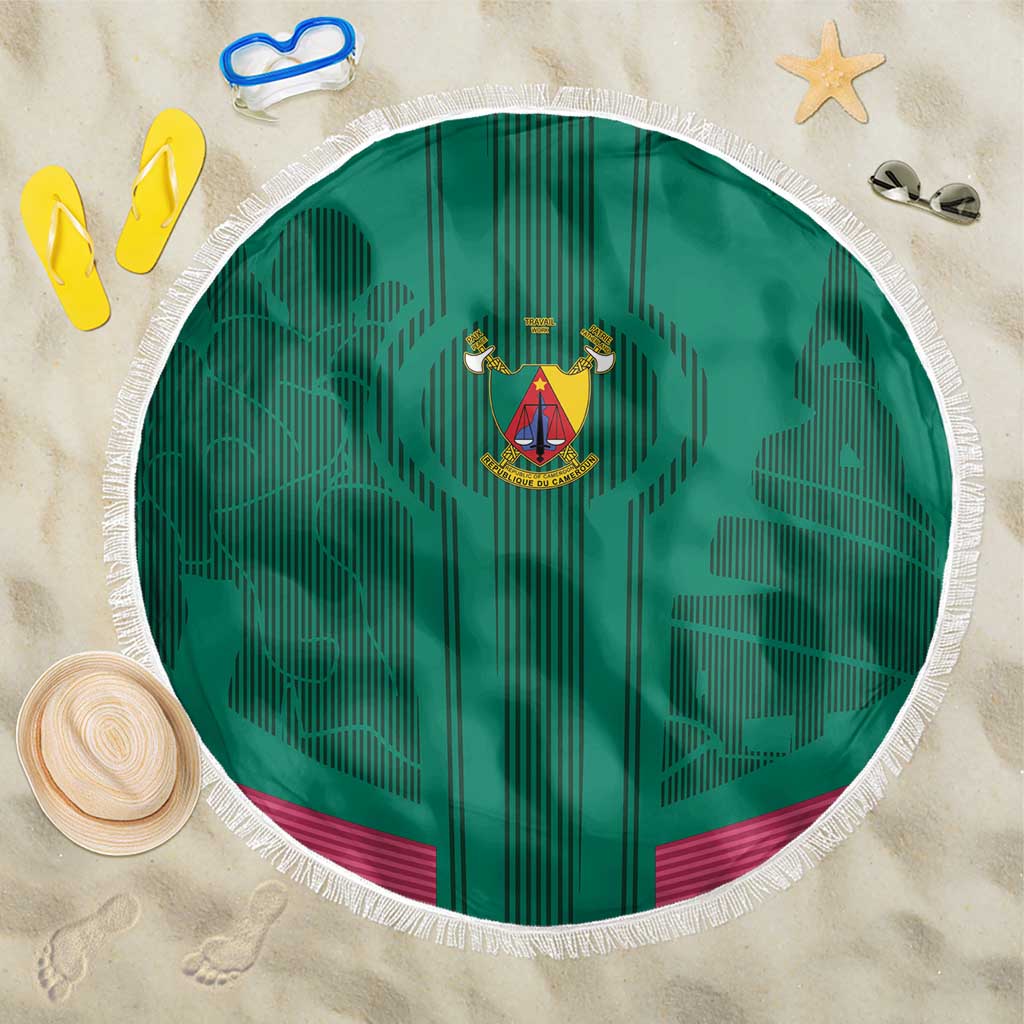 Cameroon Football Beach Blanket Waka Waka - This Time For Africa